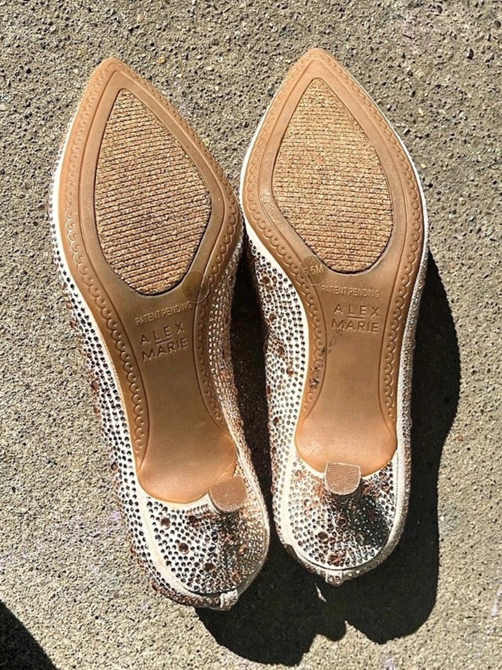 Alex Marie Rhinestone Heels - Picture 3 of 3